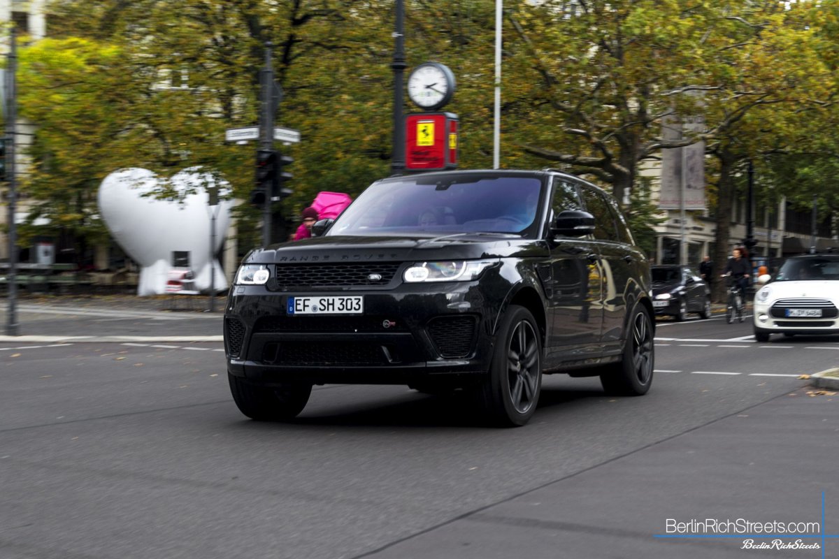 Land Rover Range Rover Sport SVR spotted in Berlin — BerlinRichStreets